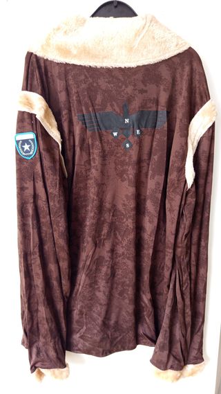 Disfraz Nuevo de Aviador de Época Talla XL