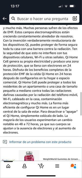 Qi-Home Cell EMF Device for home Precio nuevo3600€
