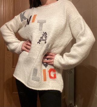 Jersey Zara M Algodón Poliéster Nailon