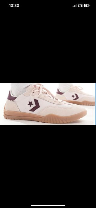 Zapatillas Converse Run Star Trainer Beige/Rosa