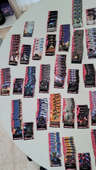 Lote Cartas Gundam TCG