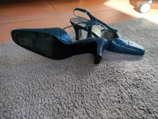 Sandalias BRUNO PAOLI Piel Azul Mujer