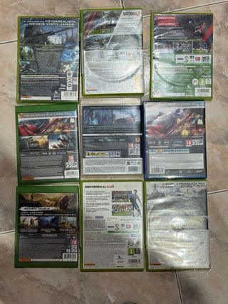 Juegos xbox y play 3 y 4