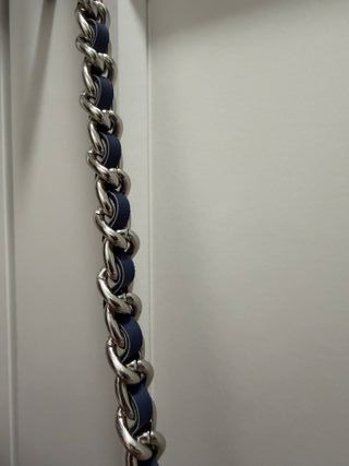 Bolso O bag azul y rojo