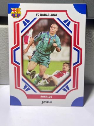 Lote 3 Cartas Daka Ronaldo FC Barcelona