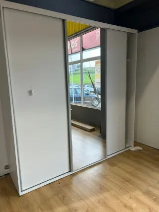 Armario Blanco Puertas Correderas