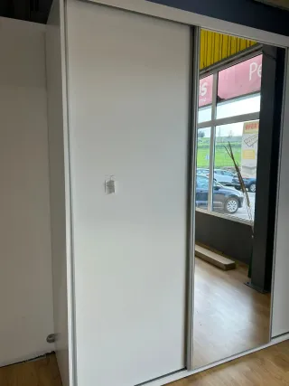 Armario Blanco Puertas Correderas