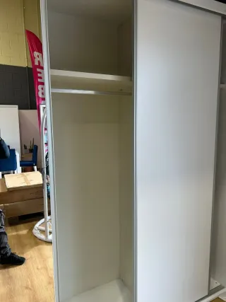 Armario Blanco Puertas Correderas