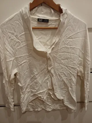 Camisa blanca TRF mujer
