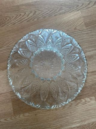 Centro de Mesa Cristal Tallado