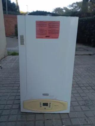 Calentador Junkers y Caldera Bax
