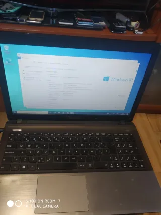 Portátil Asus i5 Plata y Negro