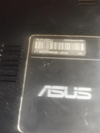 Portátil Asus i5 Plata y Negro