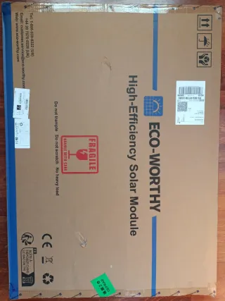 Placa solar 130W 12V flexible ECO-WORTHY