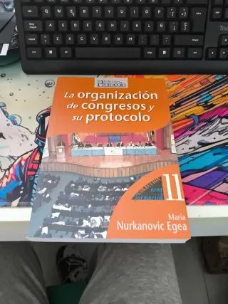 Colección libros de protocolo para eventos