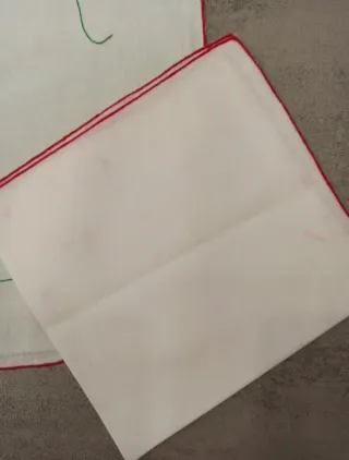 Set colazione tovaglietta con tovagliolo fragole