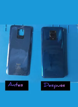 Reparación de pantalla y carcasa de móvil android