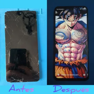 Reparación de pantalla y carcasa de móvil android