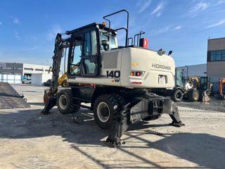 EXCAVADORA DE RUEDAS HIDROMEK HMK 140 W