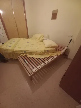 Camas articuladas amarillas