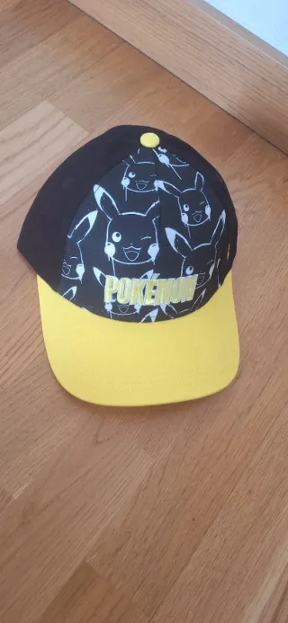 Berretto Pokémon Pikachu Nero e Giallo per Bambini/Adulti