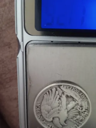 Moneda Plata 1/2 Dólar EEUU