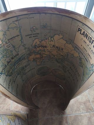 Lote 3 mapas continentes + planisferio + España