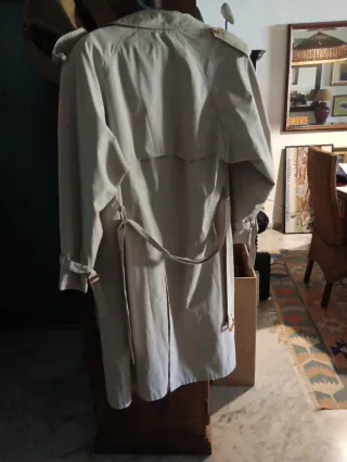 Gabardina Burberrys Beige Clásica,