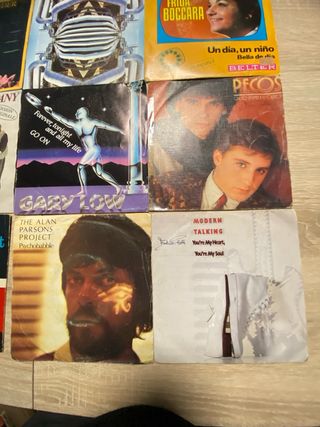 Lote Vinilos Pop Rock , disco 80 Lote 4