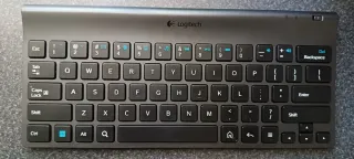 Teclado Logitech Bluetooth Negro/Gris