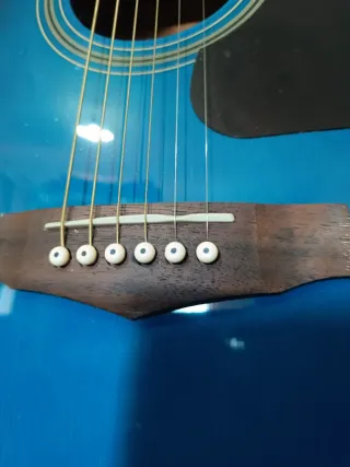 Guitarra Acústica Ibanez F Azul