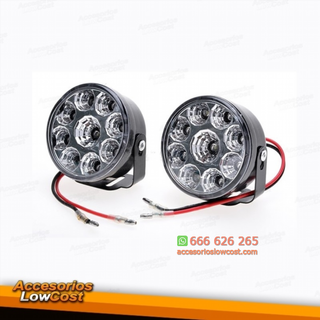 LÁMPARAS DE LUZ DIURNA LED REDONDAS