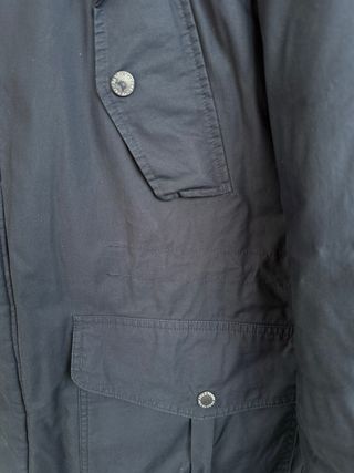 Parka larga FRED PERRY Azul Marino Talla XXL