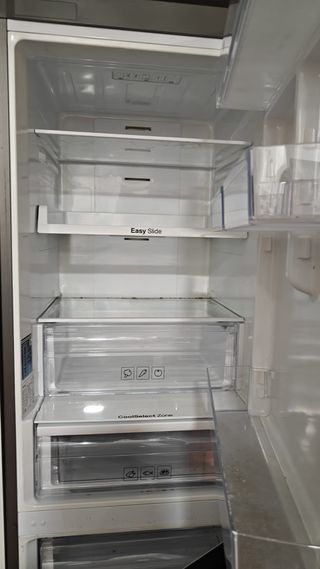 Frigorífico Samsung plateado