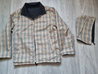Cortavientos Burberry reversible