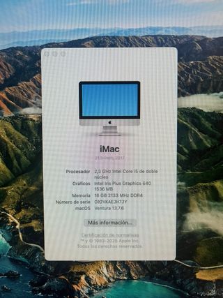 iMac 21.5 2017