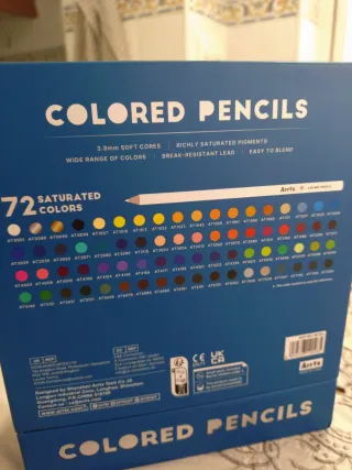Caja de Lápices Arrtx 72 Colores