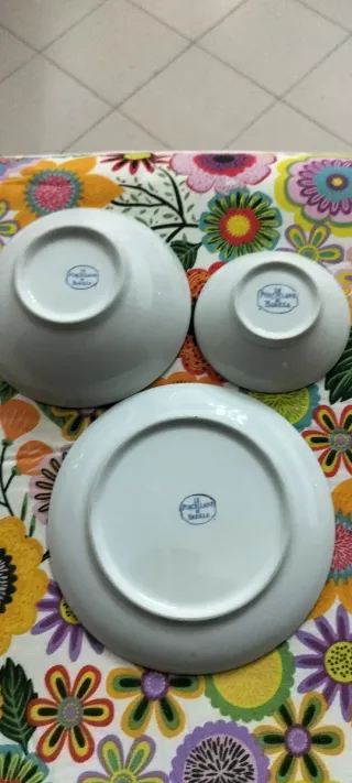 Set 3 Ciotoline in Porcellana Bianca