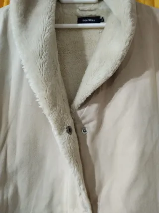 Chaqueta Beige Mujer Talla XL