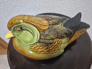 Terrina Cerámica Manises Pato