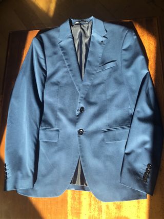 Americana Zara Azul Talla 46