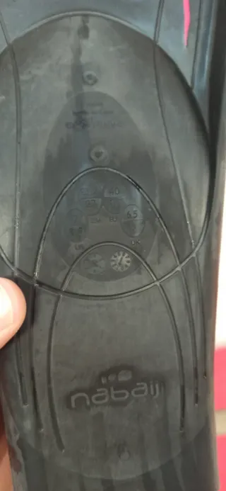 Aletas de natación Nabaiji nº 40-42