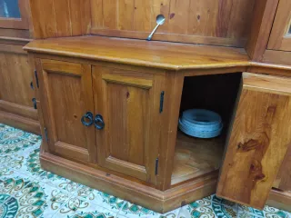 Mueble salón madera italiana