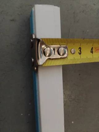 4 Tiras Canaleta Adhesiva 16x16mm - 2m