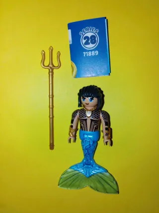 Playmobil Figura Sireno Serie 28 sirenas fantasía