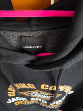 Sudadera Jack & Jones Negra Talla L