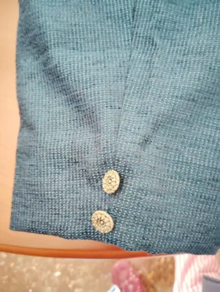 Traje de fallero torrentí azul y gris para cadete