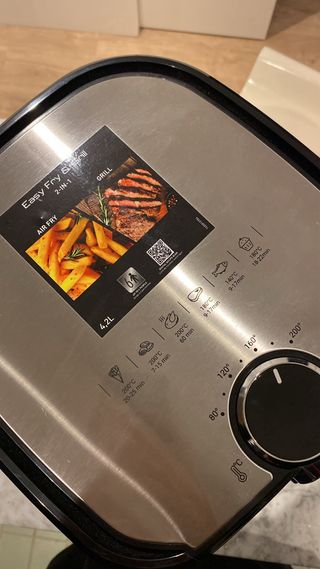 Freidora Moulinex Negra