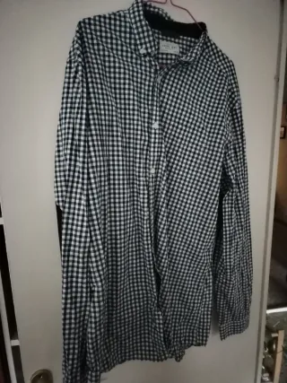 Camisa de cuadros con coderas