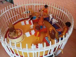 515. Playmobil jaula fieras circo Romani Roncalli